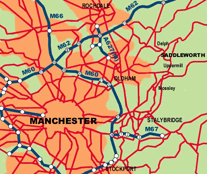 Wide area map